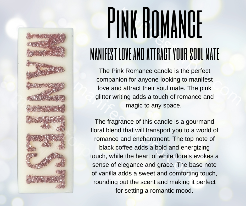 Pink Romance Candle